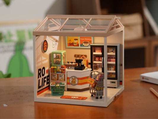 Miniature houses | DIY miniatures | Creative Corner Series | Convenience Store | Gifts for her