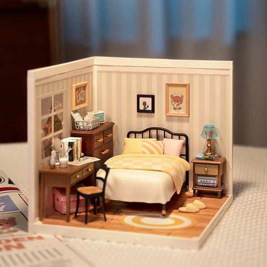 Miniature houses | DIY miniatures | Creative Corner Series | Bedroom | Gifts for her