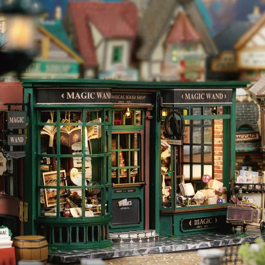 Magic Wand Shop, Harry potter, Magic world, DIY miniatures
